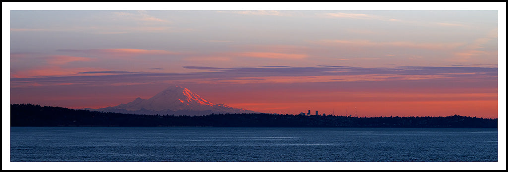 Sky, Mountain, City, Sound - Panoramic Crop